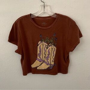 cowboy boots graphic o’neill tee